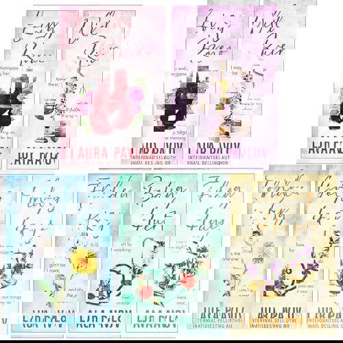 Magnolia Falls Series by Laura Pavlov 5 Books Collection Set (Loving Romeo, Wild River, Forbidden King, Beating Heart and Finding Hayes)