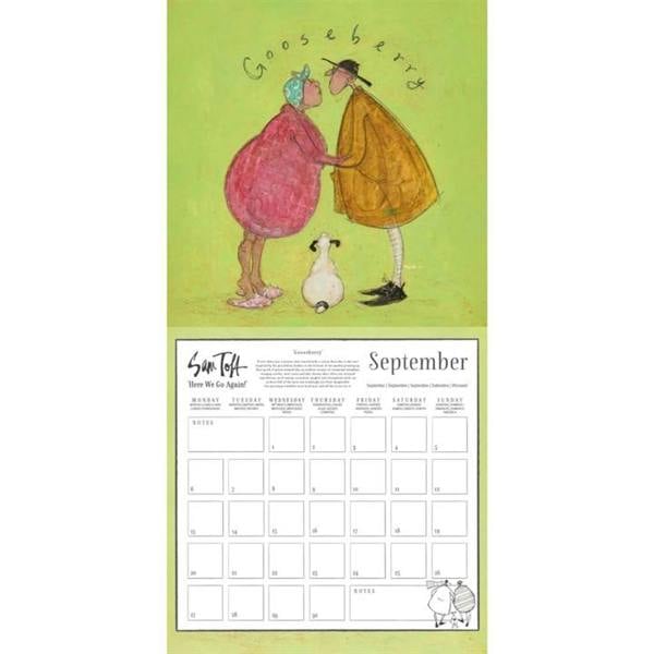 Sam Toft Calendar 2027, Wall Calendars, Month To View, Art, Gift