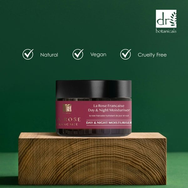 Dr Botanicals La Rose Francaise Duo Day & Night Moisturizer 50ml