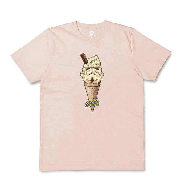 Trooper Ice Cream Blush Pink T-Shirt