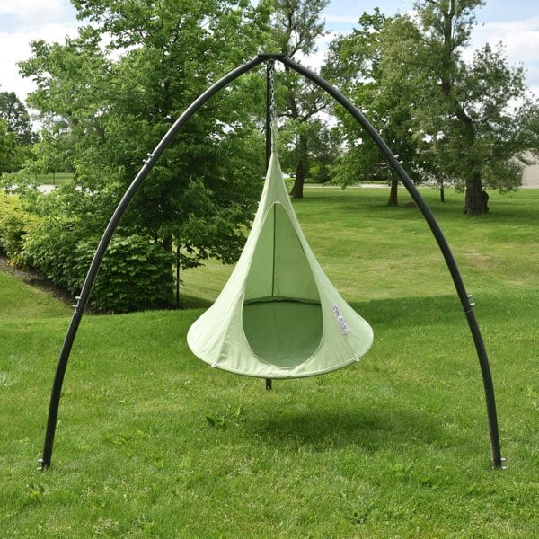 Vivere Tripod Hanging Chair Stand - Black