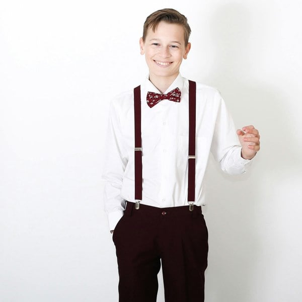 Young lad smiling for camera 