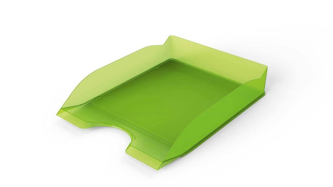 Durable Stackable Letter Tray | Document Paper File | 6 Pack | A4+ Light Green