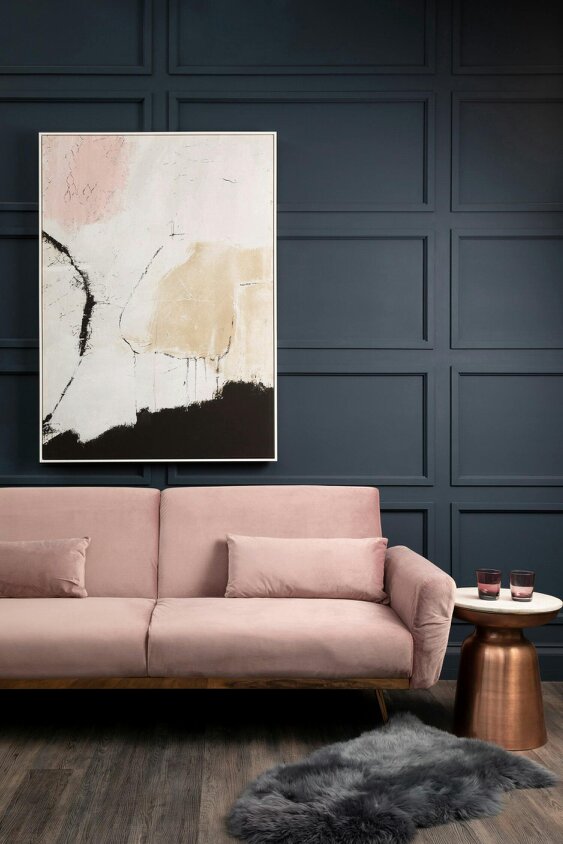 Bosie Sheepskin Gunmetal Rug