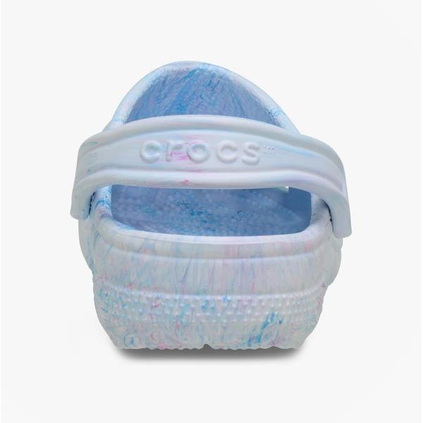 Crocs 211583 MARBLED Oxygen Swirl Clogs   in  Blue