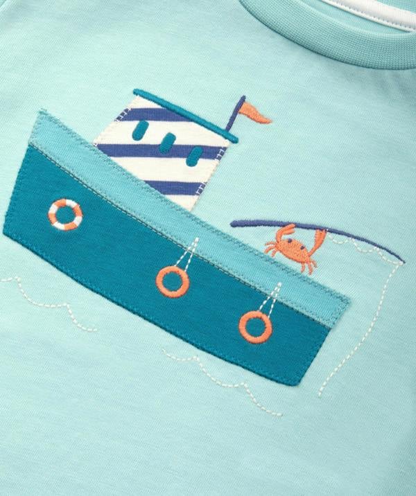 Kite Boys Organic Captain Crab T-Shirt