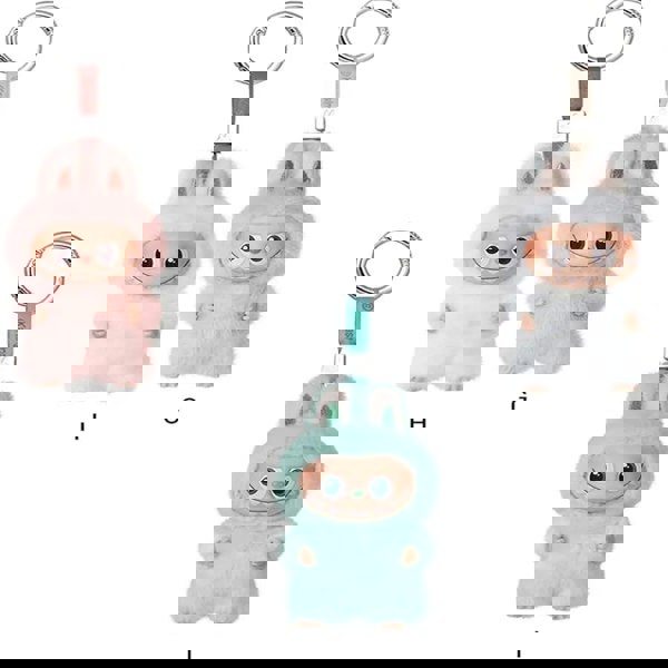 Pop Mart THE MONSTERS Pin for Love Series - Vinyl Plush Pendant (A-M) - Box Set of 14 Collectable Toys