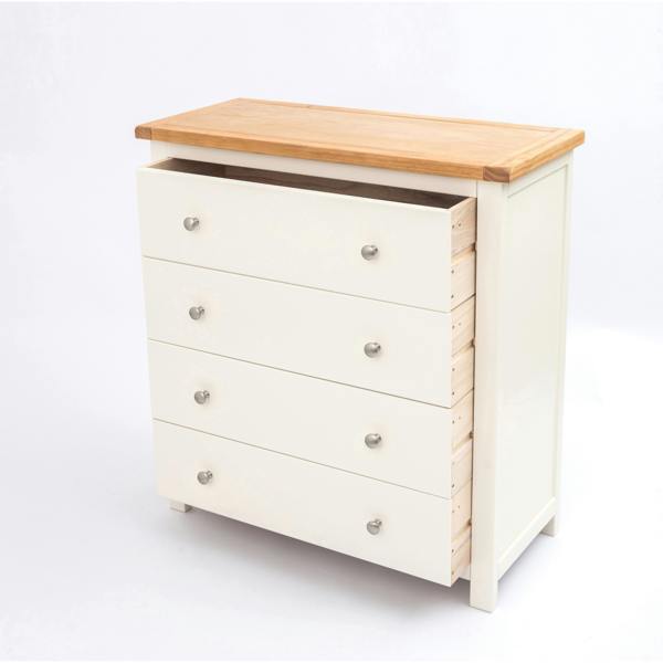 Cabinet Bits Maggiori 4 Drawer Chest of Drawers Chrome Knob