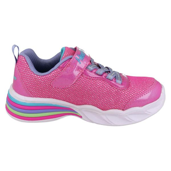 Skechers Girls Skechers Light Up Trainers Shimmer Spells 302304