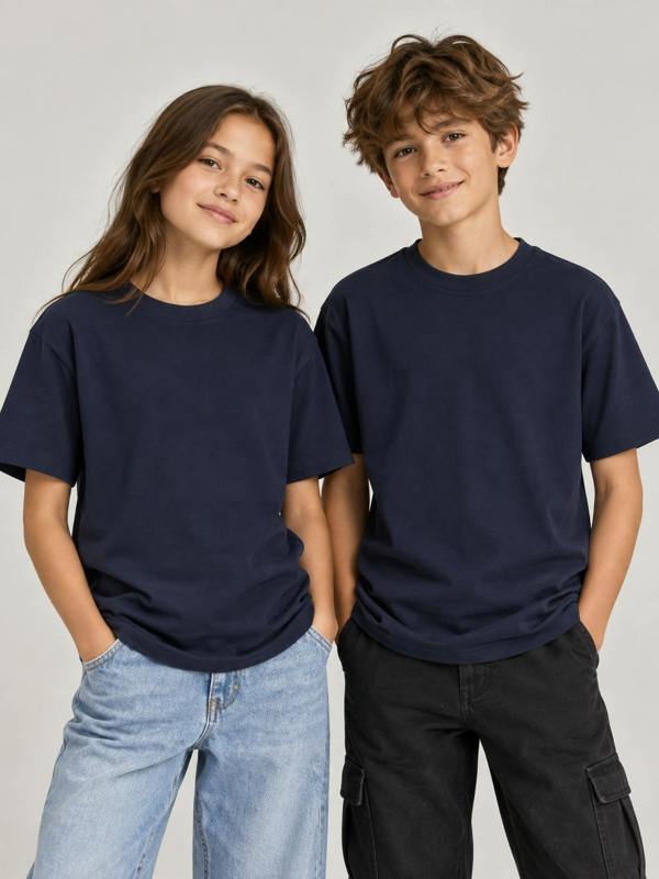 Childsplay Kids Oversized T-Shirt in Navy
