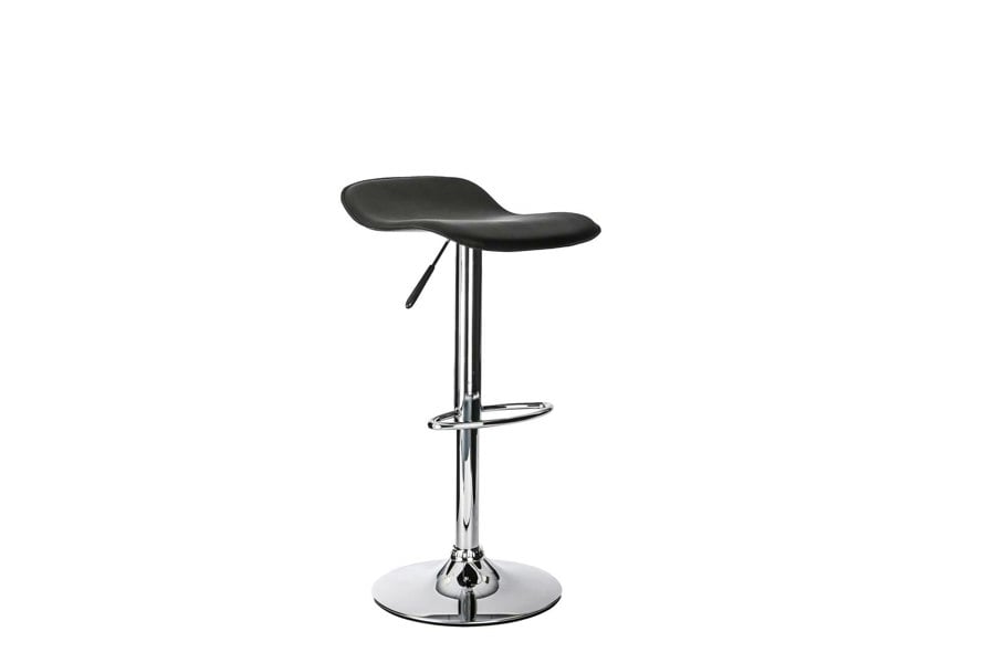 Dorel Home Ohio Barstool with Adjustable Height in Grey