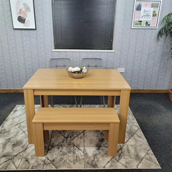 Kosy Koala Dining Table Set with 2 Chairs Dining Room and Kitchen table set of 2, and Bench