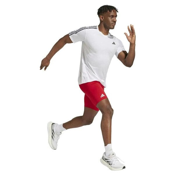 Adidas Mens Adizero Running Shorts Short Tights Red IY5512