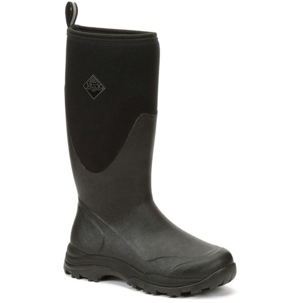 Muck Boots Outpost Tall Men's Wellington Boots in Black
