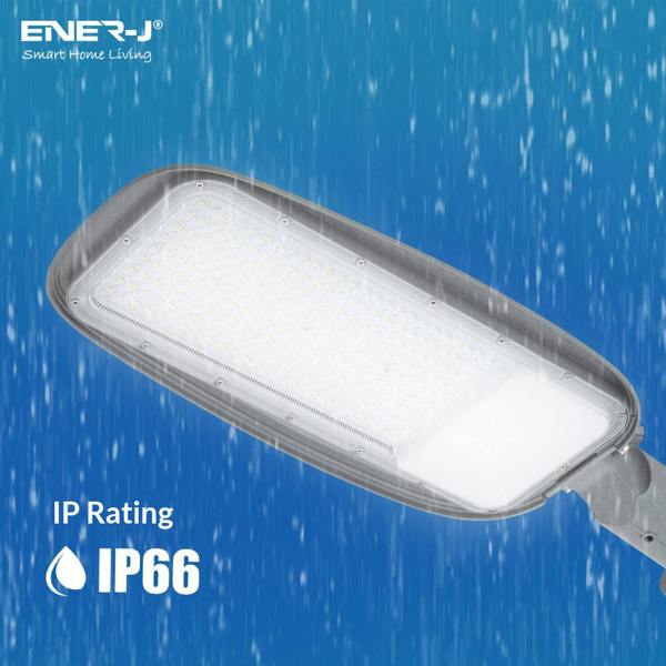 ENER-J 200W High-Lumen LED Streetlights with Adjustable Arm, 3yrs warranty 120Lm/W