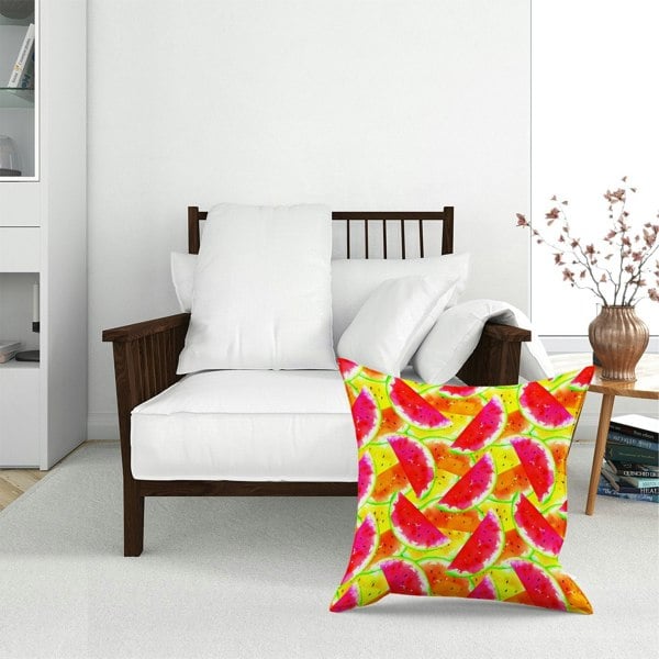 Warren Reed Melon Print Floor Cushion