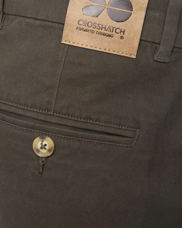 Crosshatch Roysden Chinos Khaki