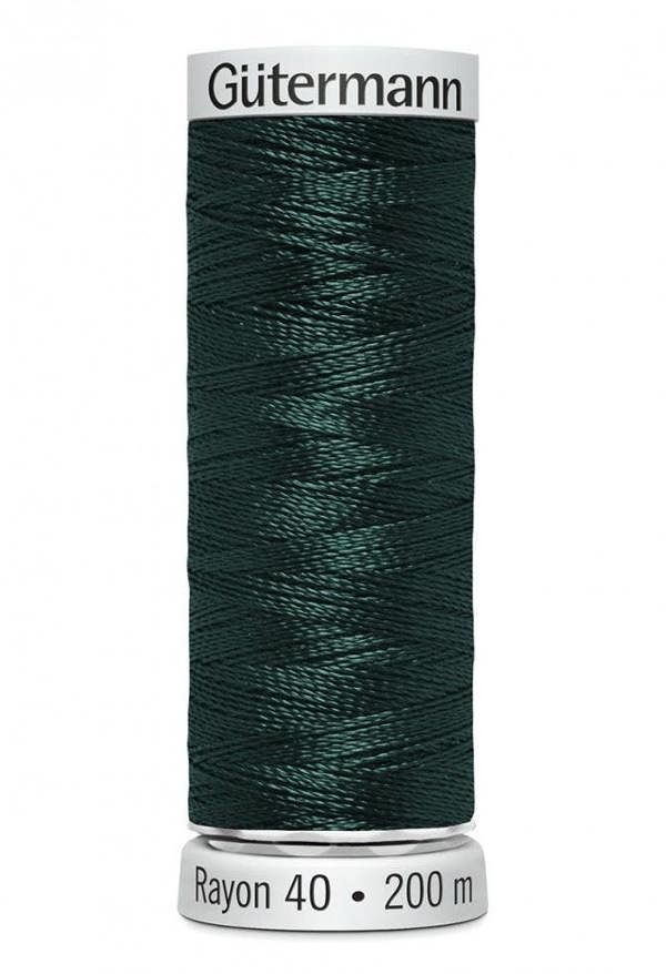 Gutermann No 40 Sulky Rayon Embroidery Thread 200m Rayon Thread Suitable For Embroidery