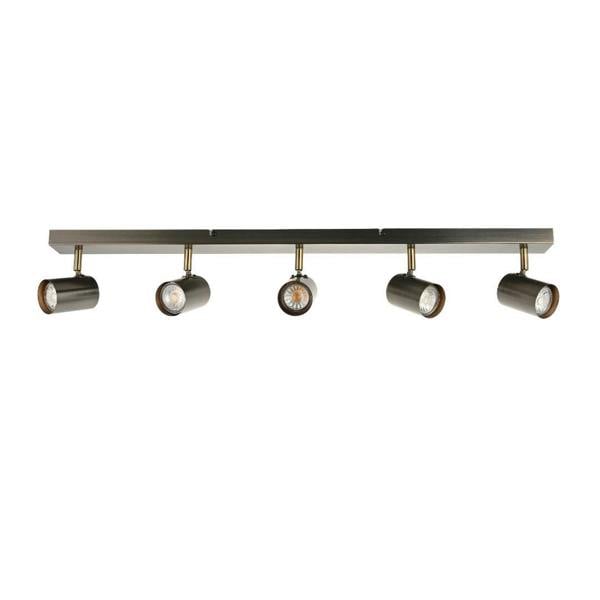 Pagazzi Lighting Hereford Matte Pewter 5-Spot Bar