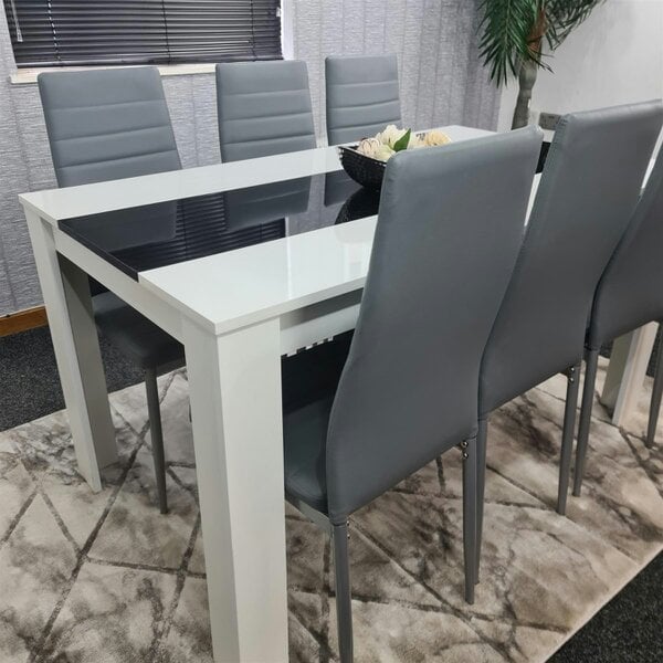 Kosy Koala Dining Table Set with 6 Chairs Dining Room and Kitchen table set of 6