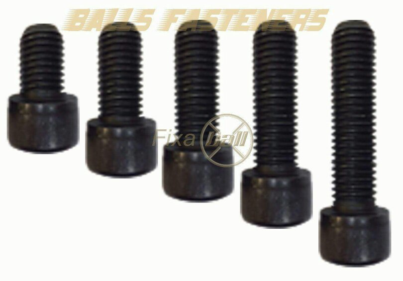 Fixaball M4 Socket Cap Allen Screw Bolt 12.9 Self Colour