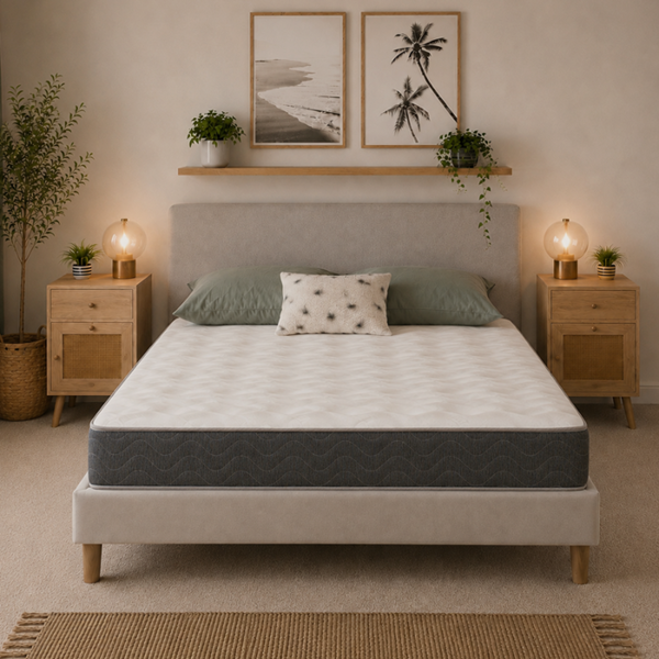 Starlight Beds WaveFlex Hybrid Mattress - 18cm Deep Breathable Cooltouch+ Sleep Surface