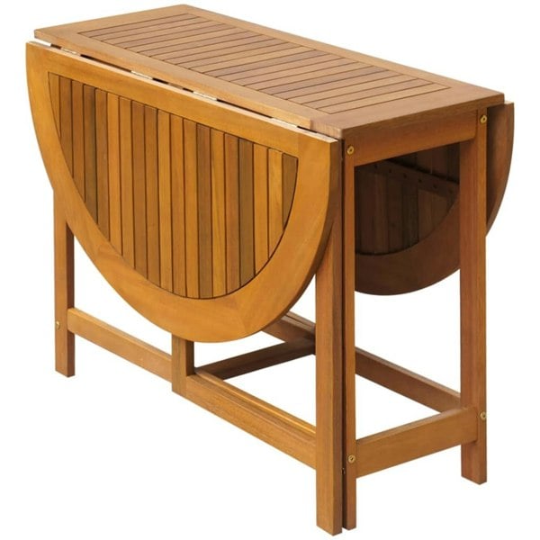 Berkfield 5 Piece Folding Outdoor Dining Set Solid Acacia Wood