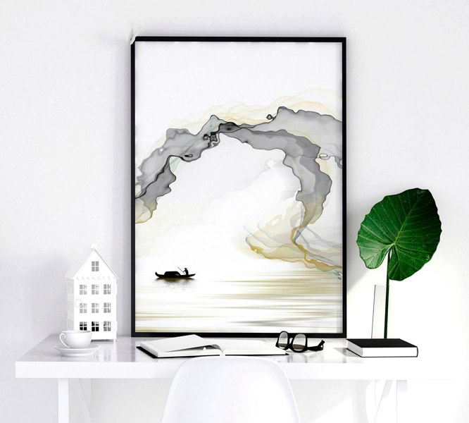 Japanese art wall | set of 3 framed wall art