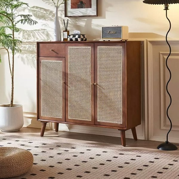 Otti Shoe Storage, Console Table, Rattan-Weilai Concept-Weilai Concept