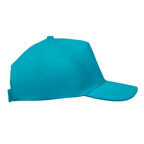 MidOcean Sunny 5 Panel Baseball Cap - Turquoise - 