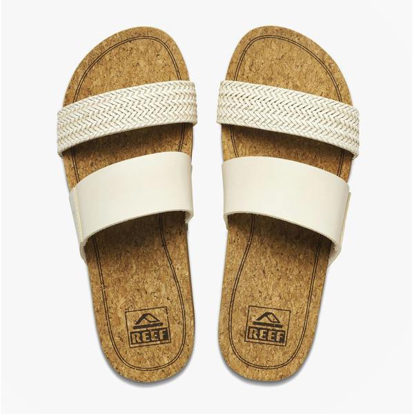 Reef CUSHION VISTA Platform Sandals in Light Brown