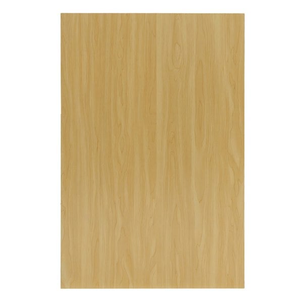 Maple countertop surface of Helios LED Shop Counter Set CM60, showcasing a smooth, light wood grain texture and natural finish