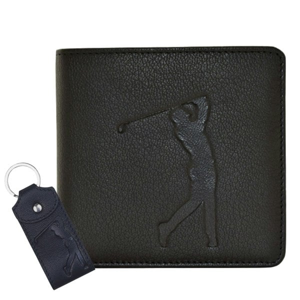 Mala Leather Leather Golf Wallet & Keyring Gift Set