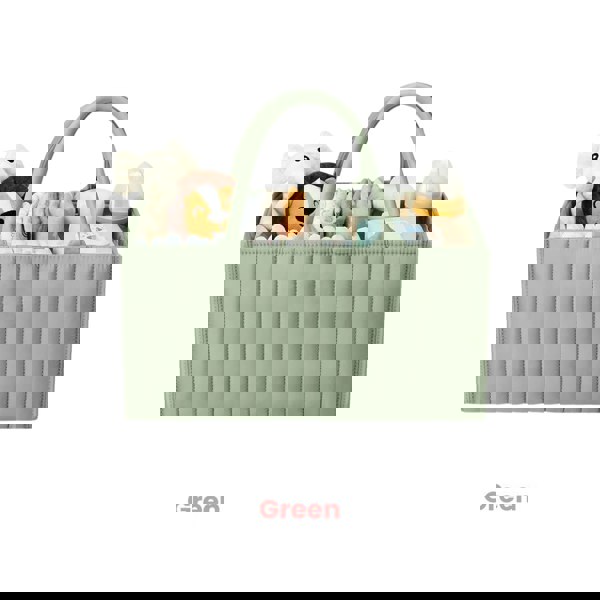 Anymom Anysort Mommy Baby Changing Bag Rectangular Line Pattern Basket Storage Stackers And Caddies Storage Organizer