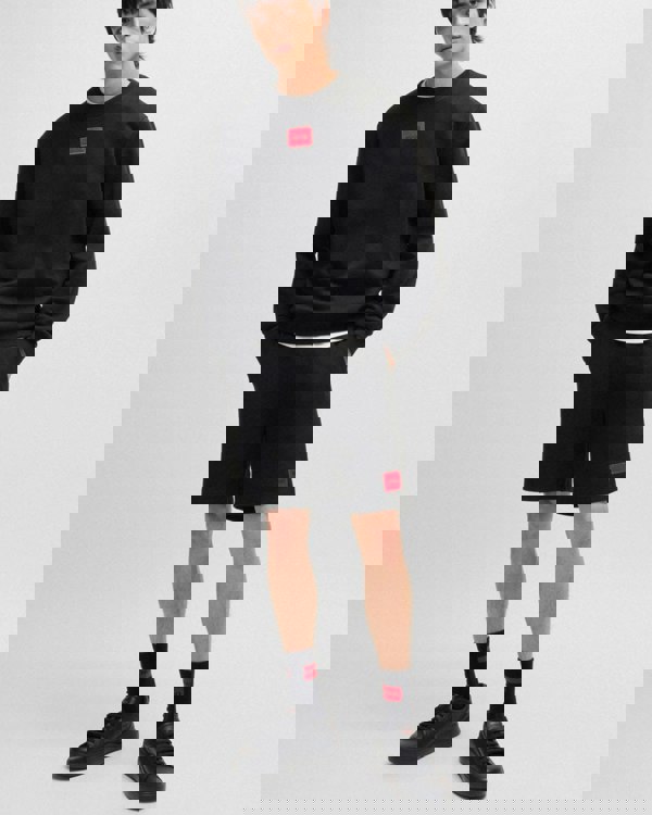 HUGO HUGO Diz222 Mens Cotton Terry Shorts with Logo Label NOS