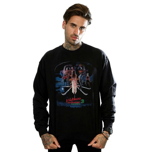 A Nightmare On Elm Street Mens Dream Warriors Sweatshirt - Black