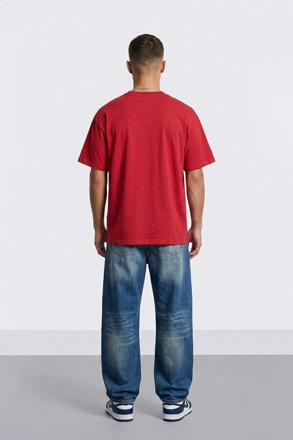London Attitude Worldwide Global Edition Oversized Heavyweight Graphic T-Shirt