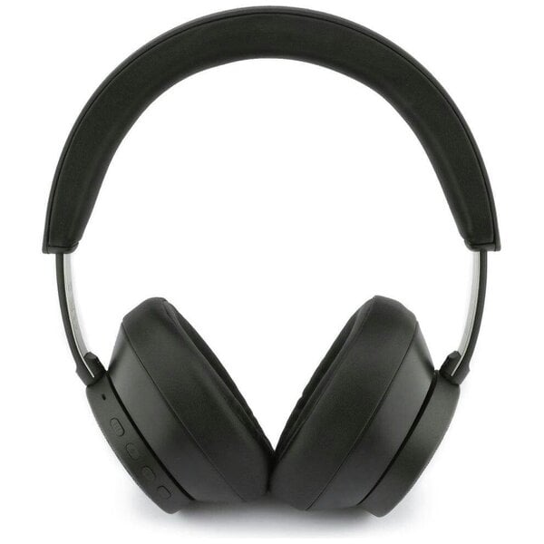 Guess PU 4G Triangle Logo Bluetooth Wireless On Ear Headphones Black - GUBHC15PMRTRK
