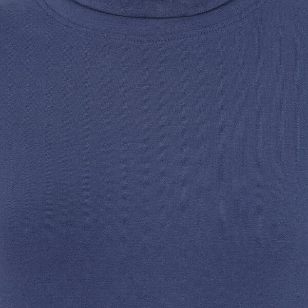 Lazy Jacks LJ320 - Lightweight Roll Neck Top - Twilight