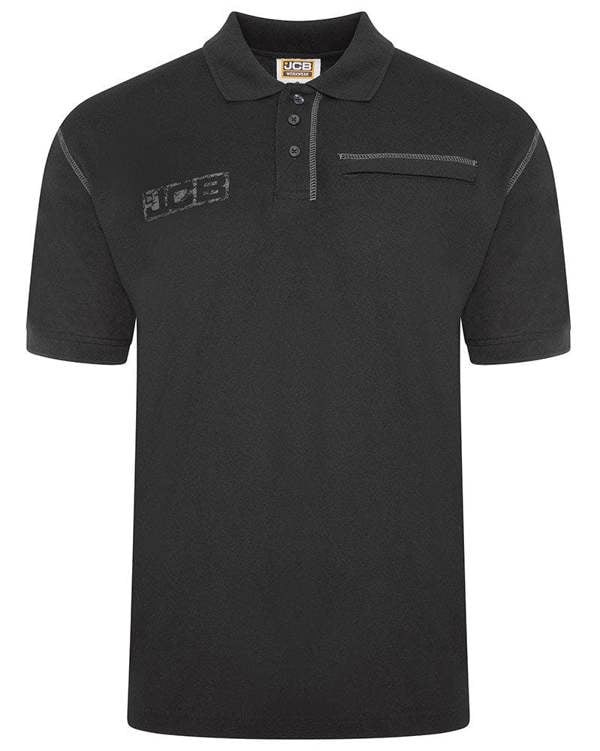 Trade Work Polo Shirt Short Sleeve JCB Workwear