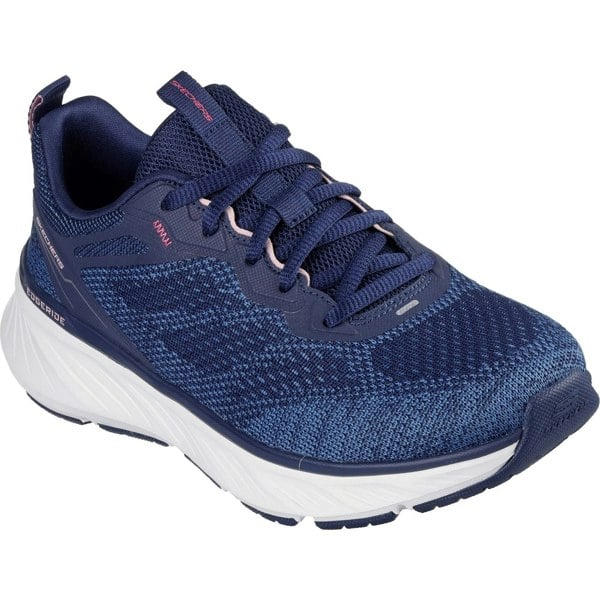 Skechers Edgeride Power Flow Women's Trainers in Navy/Pink