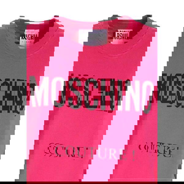 Moschino Unisex Adult Milano Jumper - Fuchsia - 