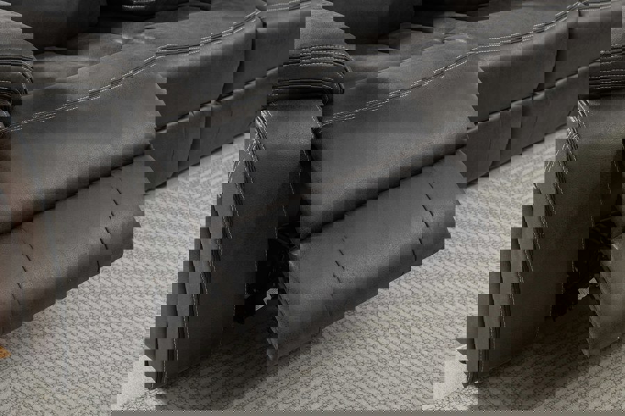 Tokyo 3 + 2 Electric Bluetooth Reclining Leather Like Sofa Suite - 5