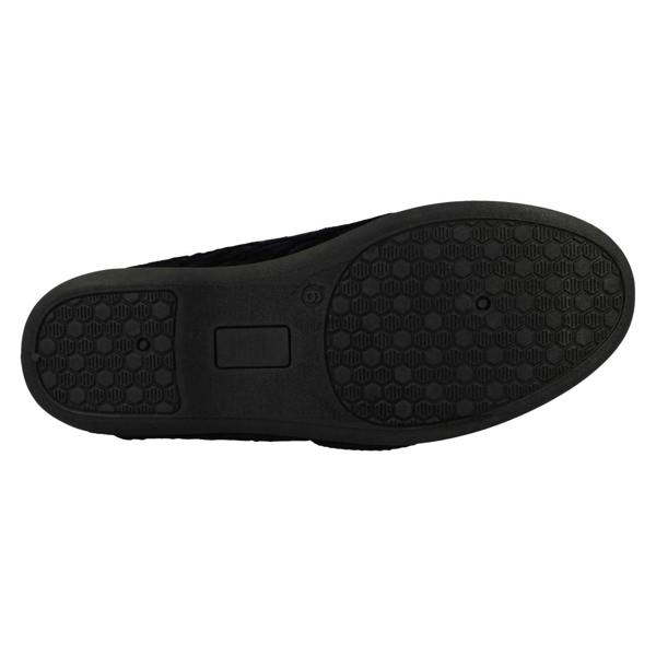 Jo & Joe Ladies Jo & Joe Embossed Floral Detailed Slippers Doreen