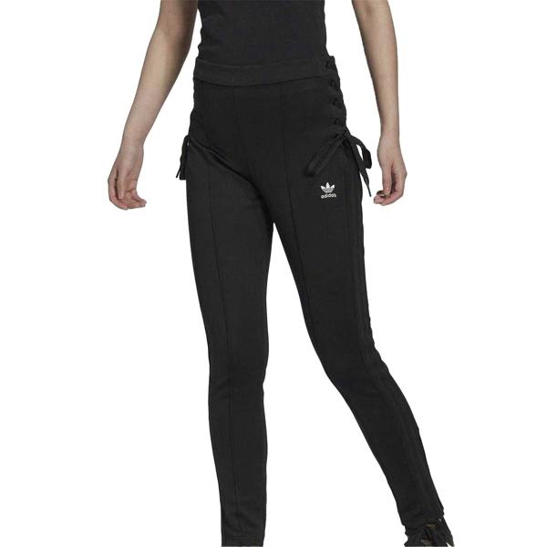 Adidas Womens/Ladies Originals Slim Jogging Bottoms - Black - 