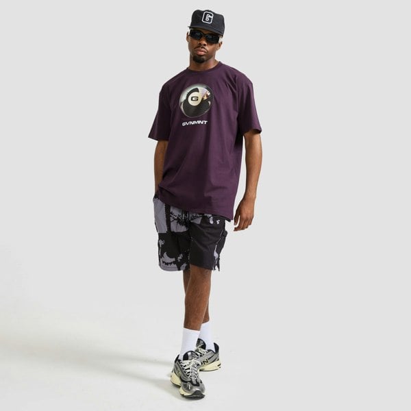 GVNMNT Clothing Co 8 Ball Tee - Plum