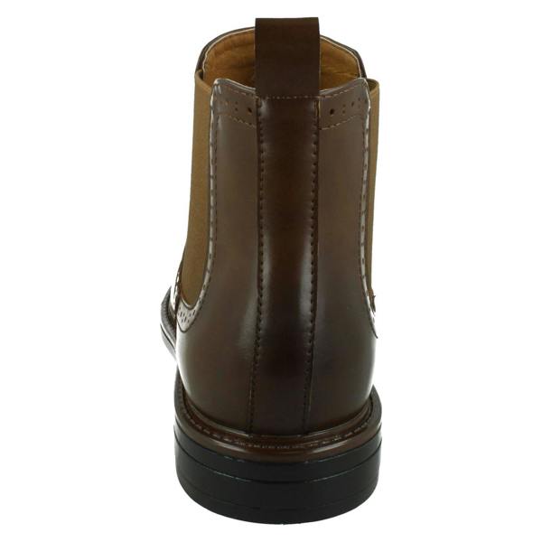 Thomas Blunt Mens Thomas Blunt Low Heel Brogue Boots A3085
