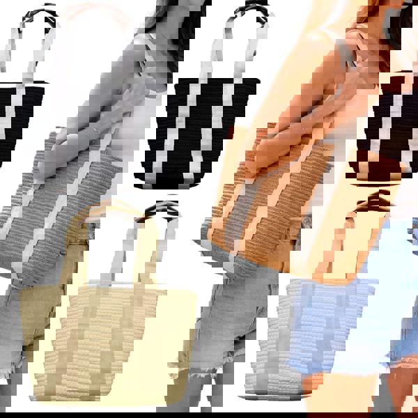 Solis Accessories Rope Style Summer Tote Beach Bag for Women