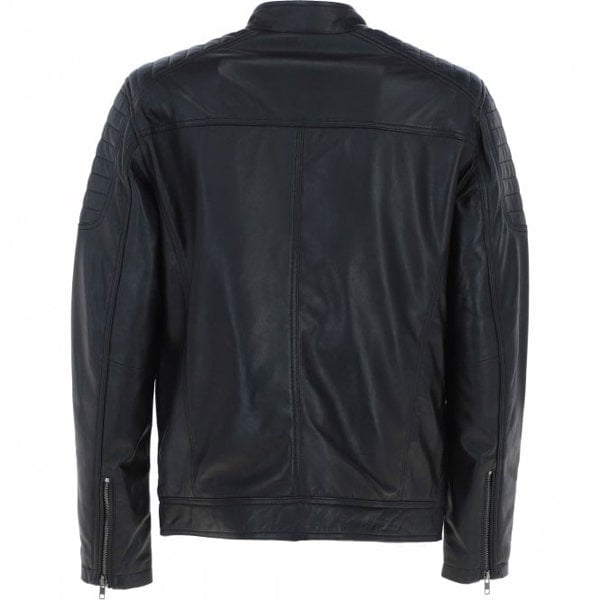 Ashwood Mens Leather Biker Jacket: G-6200