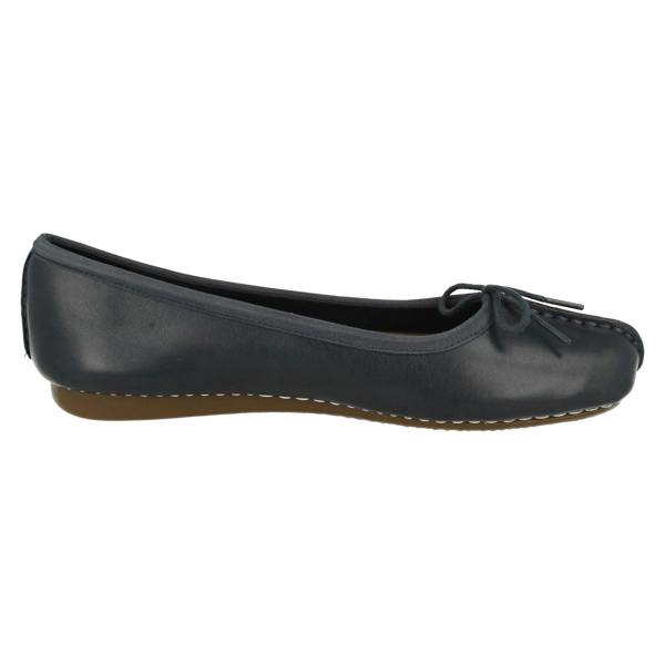 Clarks Ladies Clarks Comfort Everyday Flats Freckle Ice